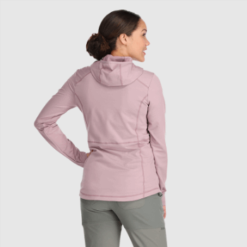 Polilla De La Sudadera Con Capucha Del Suéter De La Melodía De Las Mujeres De La Investigación Al Aire Libre