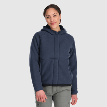 Outdoor Research Sudadera Con Capucha De Lana Juneau Para Mujer Azul Marino