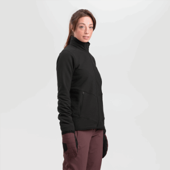 Chaqueta De Forro Polar Vigor Plus Para Mujer De Outdoor Research Negra