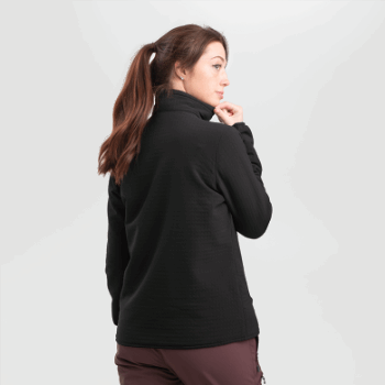 Chaqueta De Forro Polar Vigor Plus Para Mujer De Outdoor Research Negra