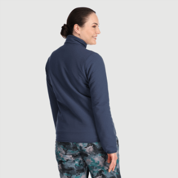 Outdoor Research Mujer Vigor Plus Chaqueta Polar Azul Marino
