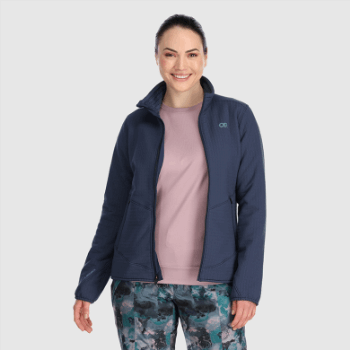 Outdoor Research Mujer Vigor Plus Chaqueta Polar Azul Marino