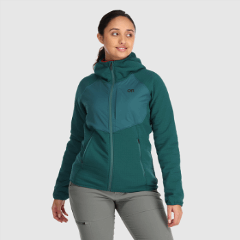 Outdoor Research Vigor Plus Sudadera Con Capucha De Forro Polar Para Mujer Treeline