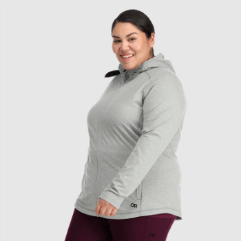 Outdoor Research Sudadera Con Capucha Y Cremallera Completa Melody Para Mujer-plus Negro