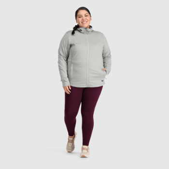 Outdoor Research Sudadera Con Capucha Y Cremallera Completa Melody Para Mujer-plus Negro