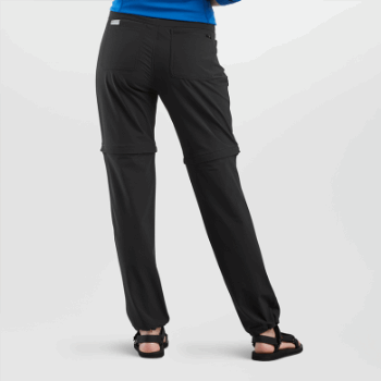 Outdoor Research Pantalones Convertibles Ferrosi Para Mujer Negro