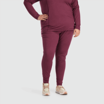 Outdoor Research Mujer Alpine Onset Merino 150 Bottoms-plus Carbón Jaspeado