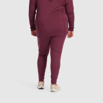 Outdoor Research Mujer Alpine Onset Merino 150 Bottoms-plus Carbón Jaspeado