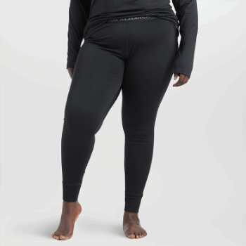 Outdoor Research Alpine Onset Mujer Merino Bottoms Negro