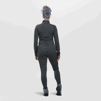 Pantalones De Merino Alpine Onset Para Mujer De Investigación Al Aire Libre Carbón Jaspeado