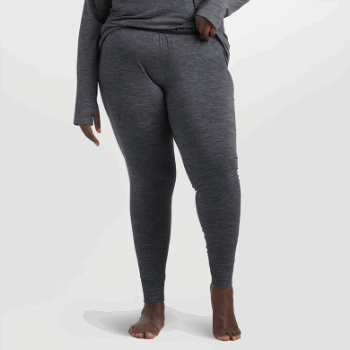 Pantalones De Merino Alpine Onset Para Mujer De Investigación Al Aire Libre Carbón Jaspeado