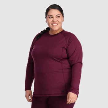 Outdoor Research Alpine Onset Mujer Merino Crew Kalamata