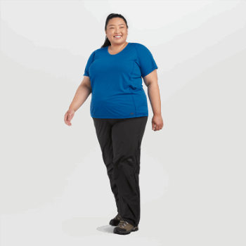 Camiseta Eco Mujer Outdoor Research Azul Clásico