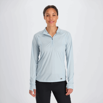 Outdoor Research Mujer Echo Quarter Zip Arctic