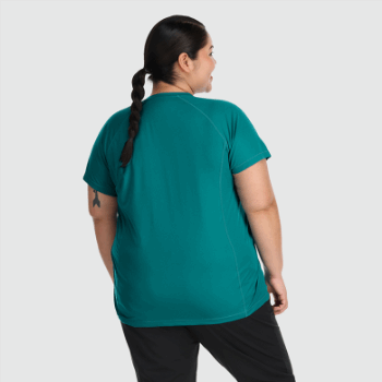 Camiseta De Talla Grande Eco Para Mujer De Investigación Al Aire Libre Lago Profundo