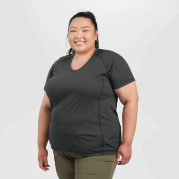 Camiseta De Mujer De Talla Grande Eco De Outdoor Research Storm