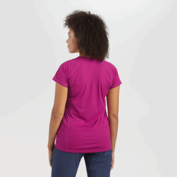 Camiseta Mujer Talla Grande Eco Outdoor Research Fucsia