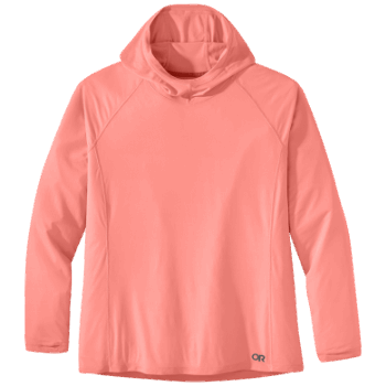 Outdoor Research Eco Sudadera Con Capucha De Talla Grande Para Mujer Guayaba