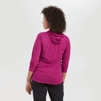 Outdoor Research Sudadera Con Capucha Eco De Talla Grande Para Mujer Fucsia