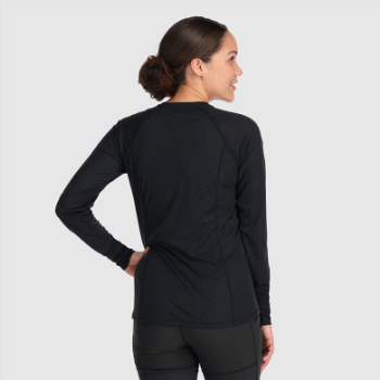 Camiseta De Manga Larga Eco Para Mujer De Outdoor Research Negra