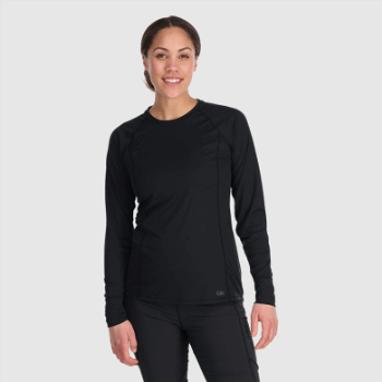 Camiseta De Manga Larga Eco Para Mujer De Outdoor Research Negra