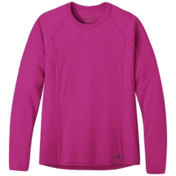Camiseta De Manga Larga Eco Para Mujer Outdoor Research Fucsia