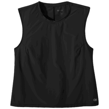 Camiseta De Tirantes Astroman Para Mujer De Investigación Al Aire Libre Negra