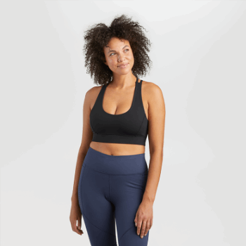 Outdoor Research Sujetador Vantage Para Mujer Soporte Ligero Negro