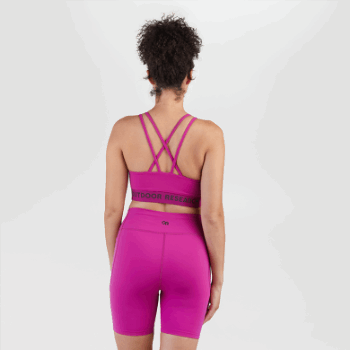 Outdoor Research Sujetador Vantage Para Mujer Soporte Ligero Fucsia
