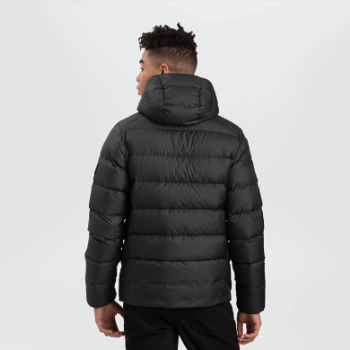 Outdoor Research Coldfront Down Sudadera Con Capucha Para Hombre Negra