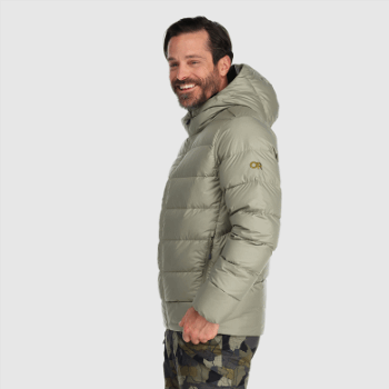 Outdoor Research Coldfront Down Sudadera Con Capucha Para Hombre Flint