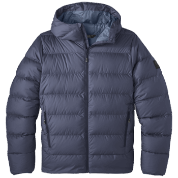 Outdoor Research Hombre Coldfront Down Hoodie Azul Marino