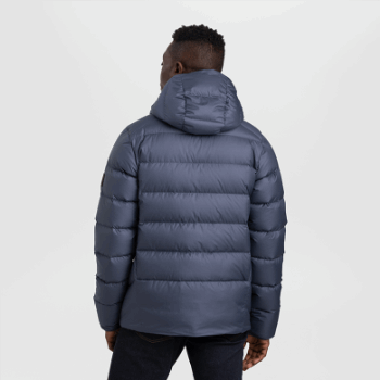 Outdoor Research Hombre Coldfront Down Hoodie Azul Marino