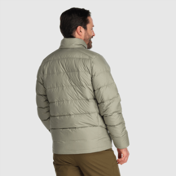 Chaqueta De Plumón De Frente Frío Para Hombre De Investigación Al Aire Libre Pedernal