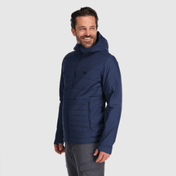 Outdoor Research Men's Shadow Sudadera Con Capucha Y Aislamiento Azul Marino