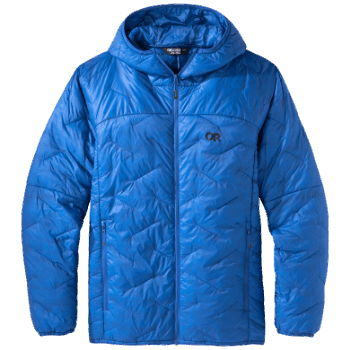 Outdoor Research Superstrand Lt Sudadera Con Capucha Azul Clásico Para Hombre