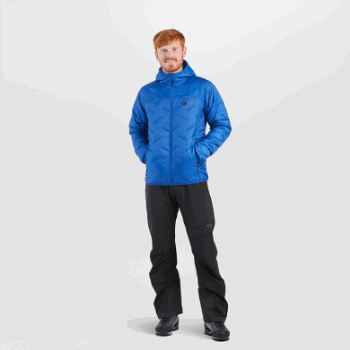 Outdoor Research Superstrand Lt Sudadera Con Capucha Azul Clásico Para Hombre