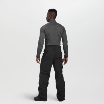 Pantalones De Snowcrew Para Hombre De Investigación Al Aire Libre Negro