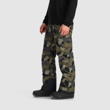 Pantalones De Equipo De Nieve Para Hombres De Investigación Al Aire Libre Loden Camo