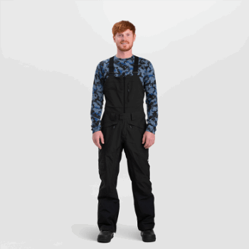 Baberos De Tormenta Kulshan Para Hombre De Investigación Al Aire Libre Negro