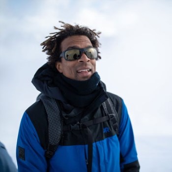 Chaqueta De Tormenta Kulshan Para Hombre De Investigación Al Aire Libre Azul Clásico / Negro