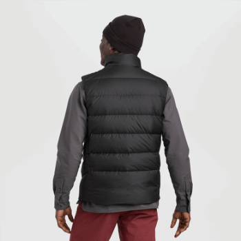 Outdoor Research Hombres Coldfront Abajo Chaleco Negro