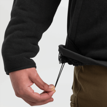 Outdoor Research Sudadera Con Capucha De Lana Juneau Para Hombre Negra