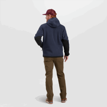 Outdoor Research Sudadera Con Capucha De Lana Juneau Para Hombre Azul Marino