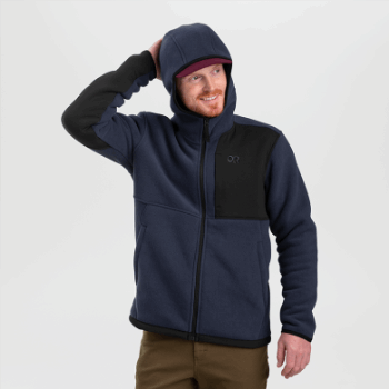 Outdoor Research Sudadera Con Capucha De Lana Juneau Para Hombre Azul Marino