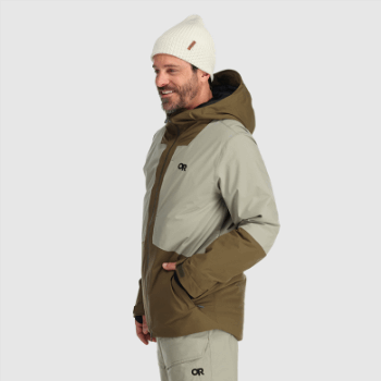 Chaqueta De Equipo De Nieve Para Hombre De Investigación Al Aire Libre Loden/flint