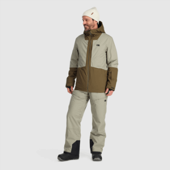 Chaqueta De Equipo De Nieve Para Hombre De Investigación Al Aire Libre Loden/flint