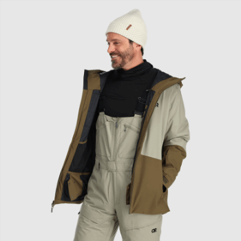 Chaqueta De Equipo De Nieve Para Hombre De Investigación Al Aire Libre Loden/flint