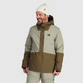 Chaqueta De Equipo De Nieve Para Hombre De Investigación Al Aire Libre Loden/flint
