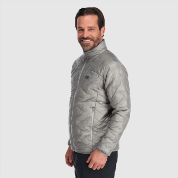 Chaqueta Superstrand Lt De Outdoor Research Para Hombre, Peltre Claro